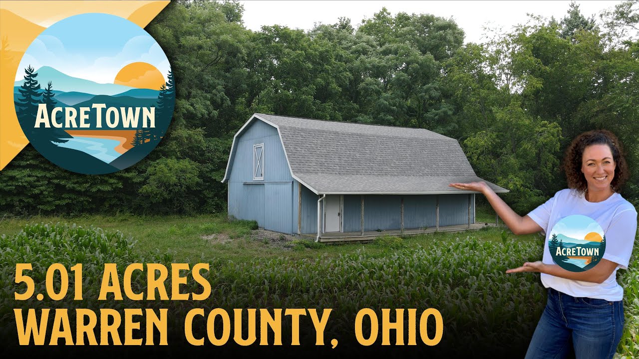 Owner Financed Land in Ohio w/Pole Barn | 5.01 acres | Driveway Access | Buildable | No Floodplain