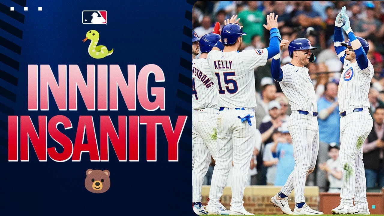 ALL SIXTEEN RUNS from the EPIC eighth inning between the D-backs and Cubs!
