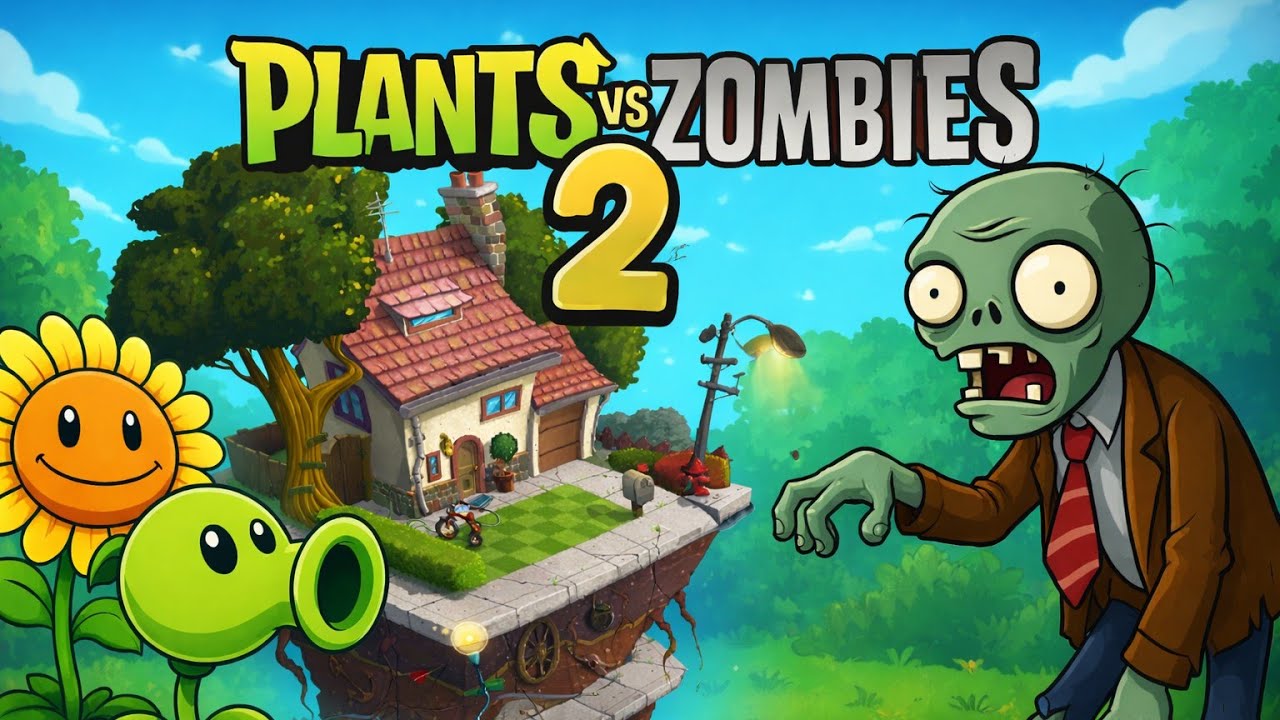 Modern Day | Day 1 & 2 | Plants Vs Zombies 2 | Adventure 