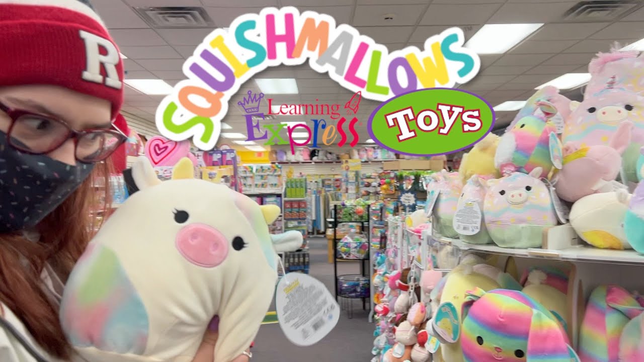 Our BIGGEST Squishmallow Hunting Trip at Learning Express!!!