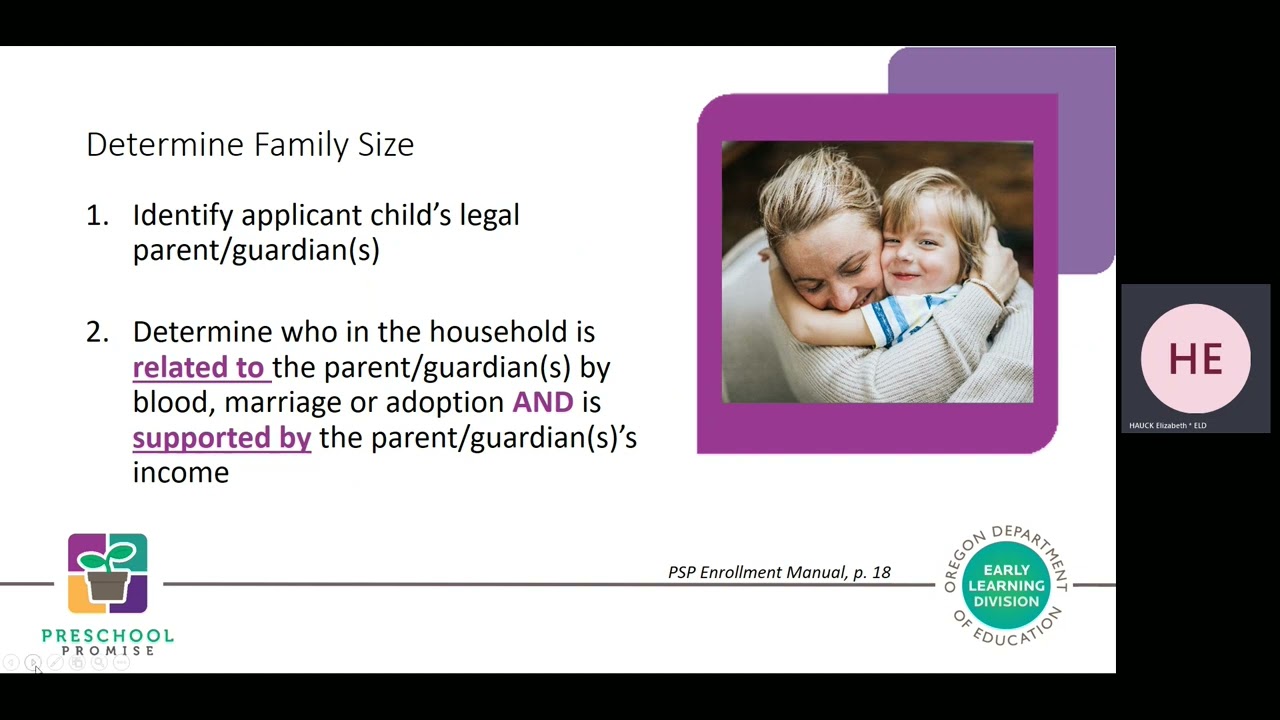2022 23 PSP Eligibility Determination Training