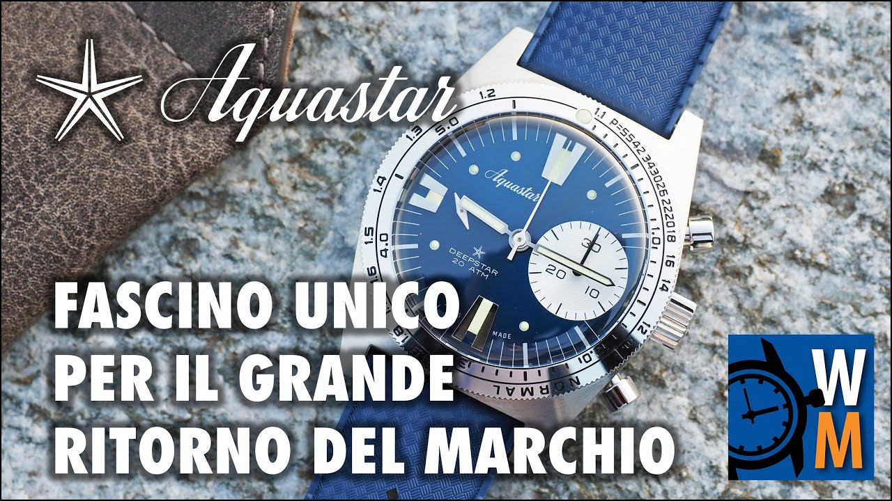 Aquastar Deepstar, la recensione del cronografo con cui riparte lo storico marchio svizzero