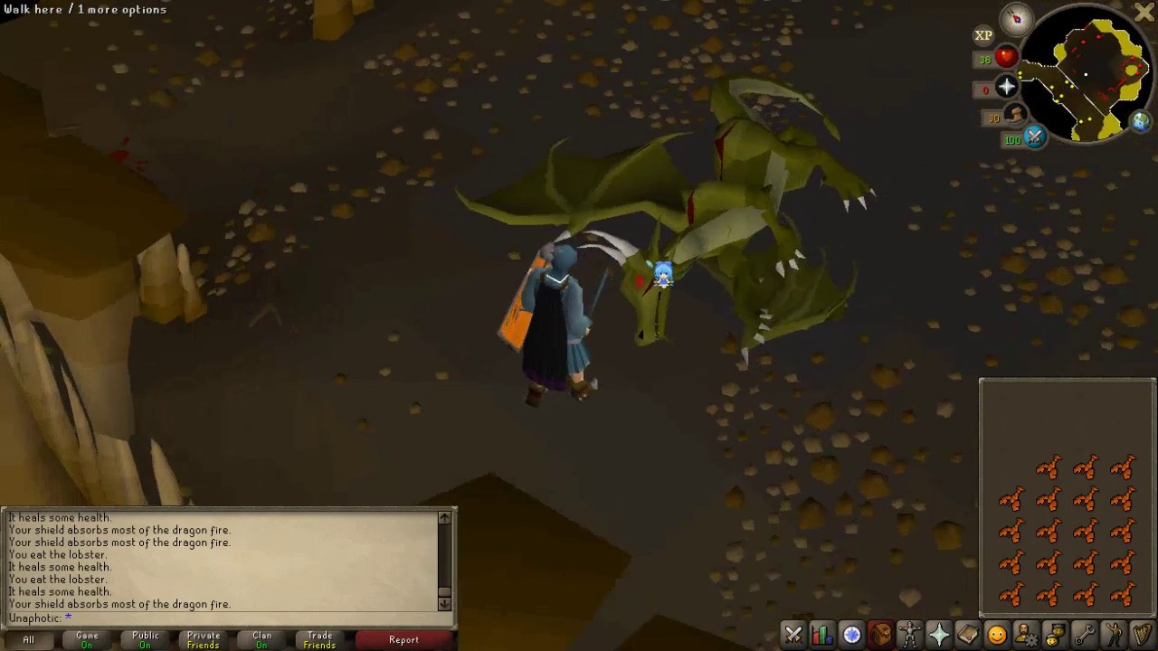 [OSRS] F2P melee vs Elvarg