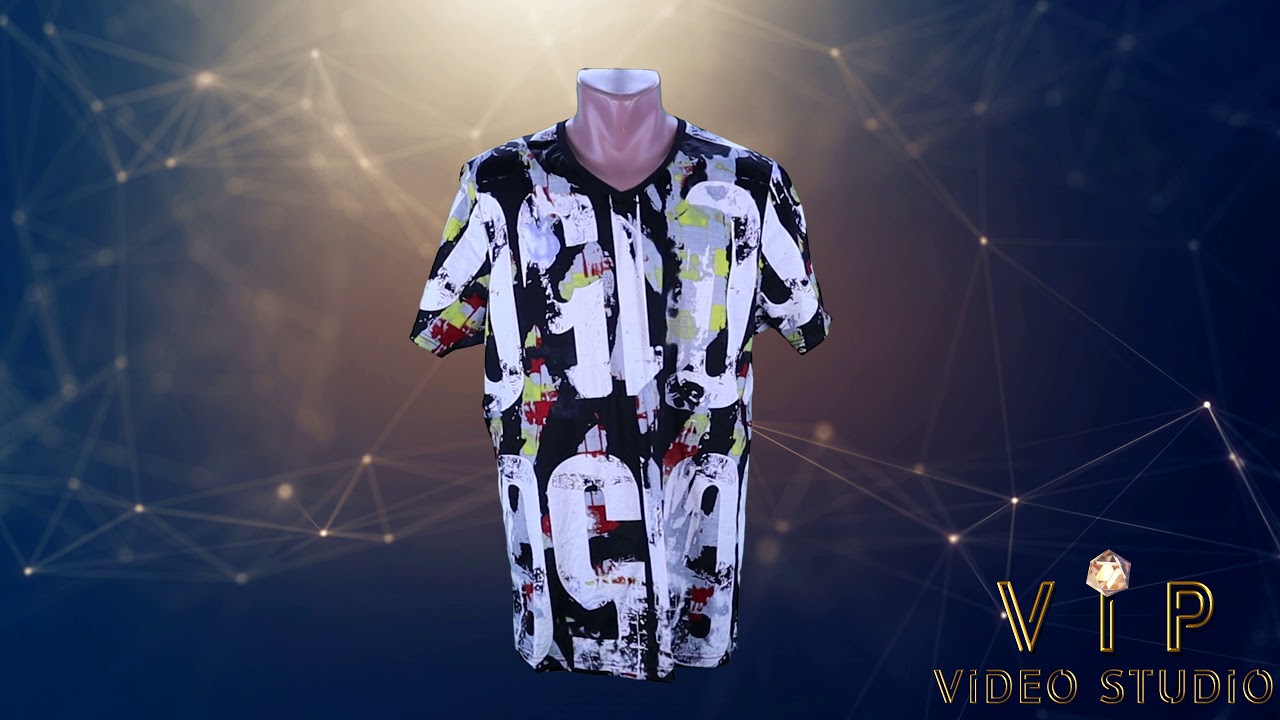 Мужская футболка PULLMEN - Предметная Видеосъёмка в 360&deg; | VIP Video Studio