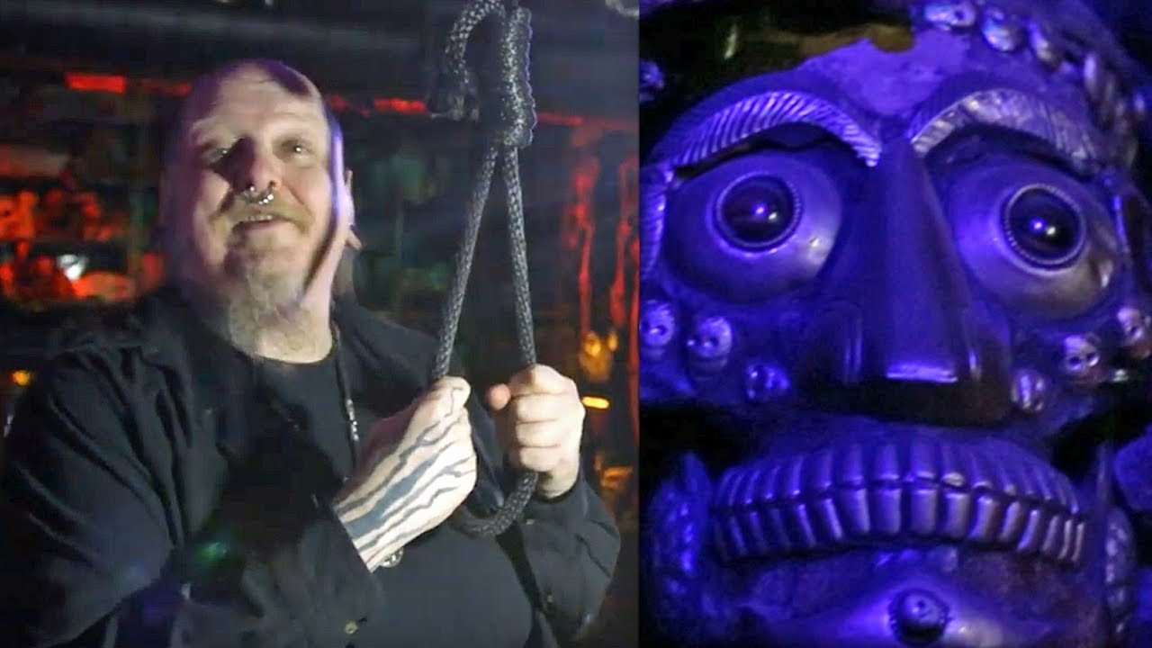 Human Skulls, Serial Killer Art & Nooses - Inside Paul Booth's Tattoo Studio