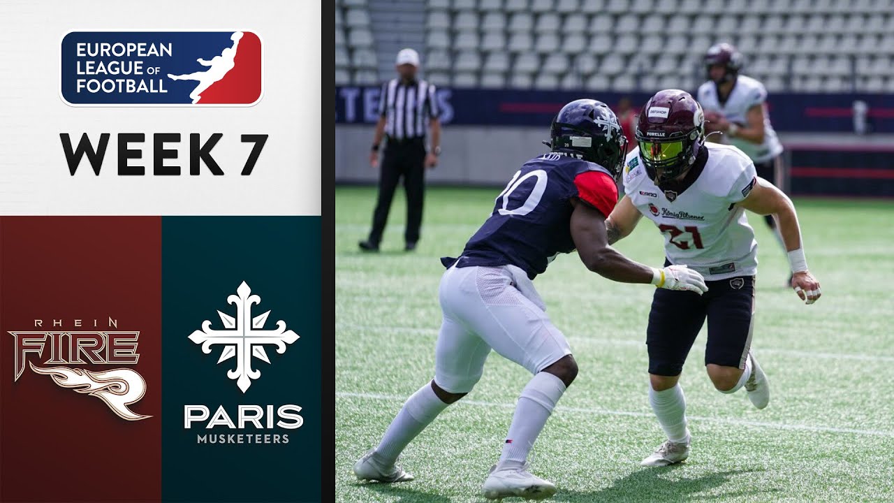 Rhein Fire @ Paris Musketeers Highlights | Week 7 | Season 2023