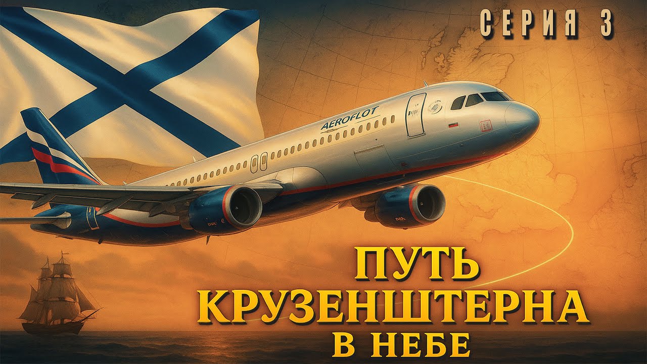 Путь Крузенштерна. Полёт из Англии до Тенерифе | MSFS 2024 | Серия 3
