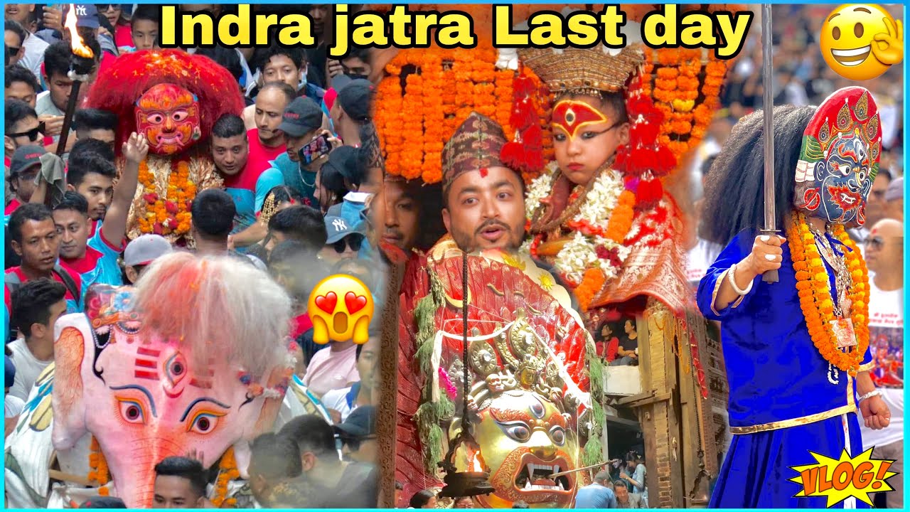 INDRA JATRA last day’ 2081 majipa lakhey Aaju | Pulukisi