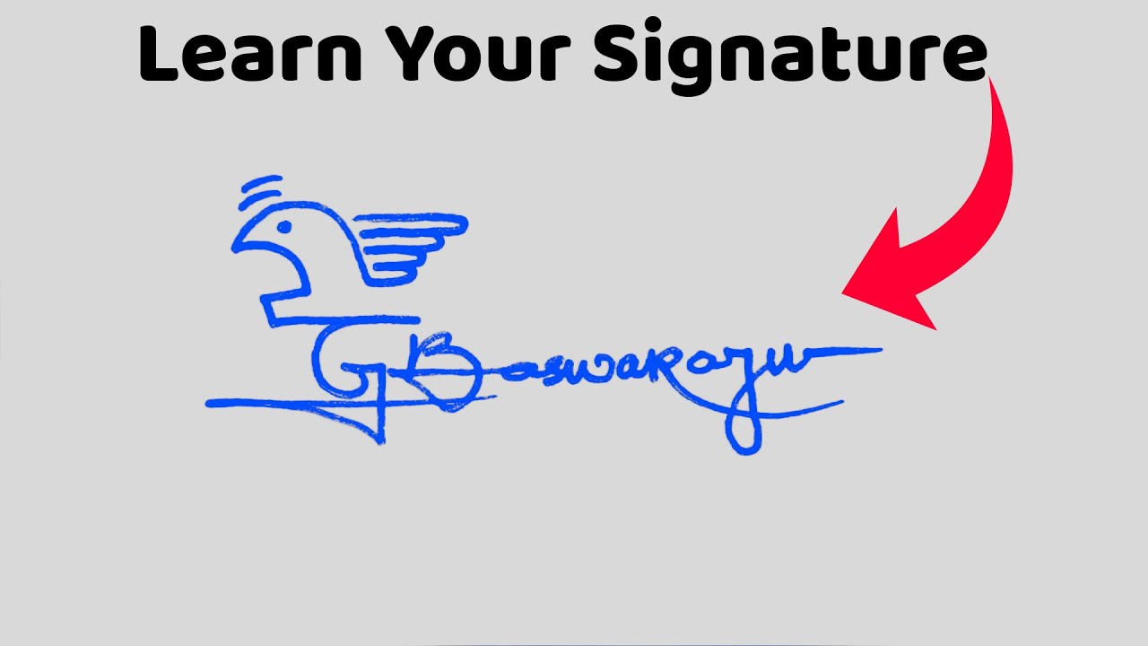How to design your ownamazing signature|