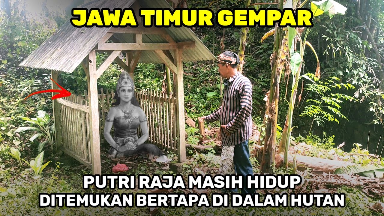 Viral.! Selama ini Dianggap Moksa Putri Raja Masih Hidup Bertapa Didalam Hutan Bekas kampung Kuno