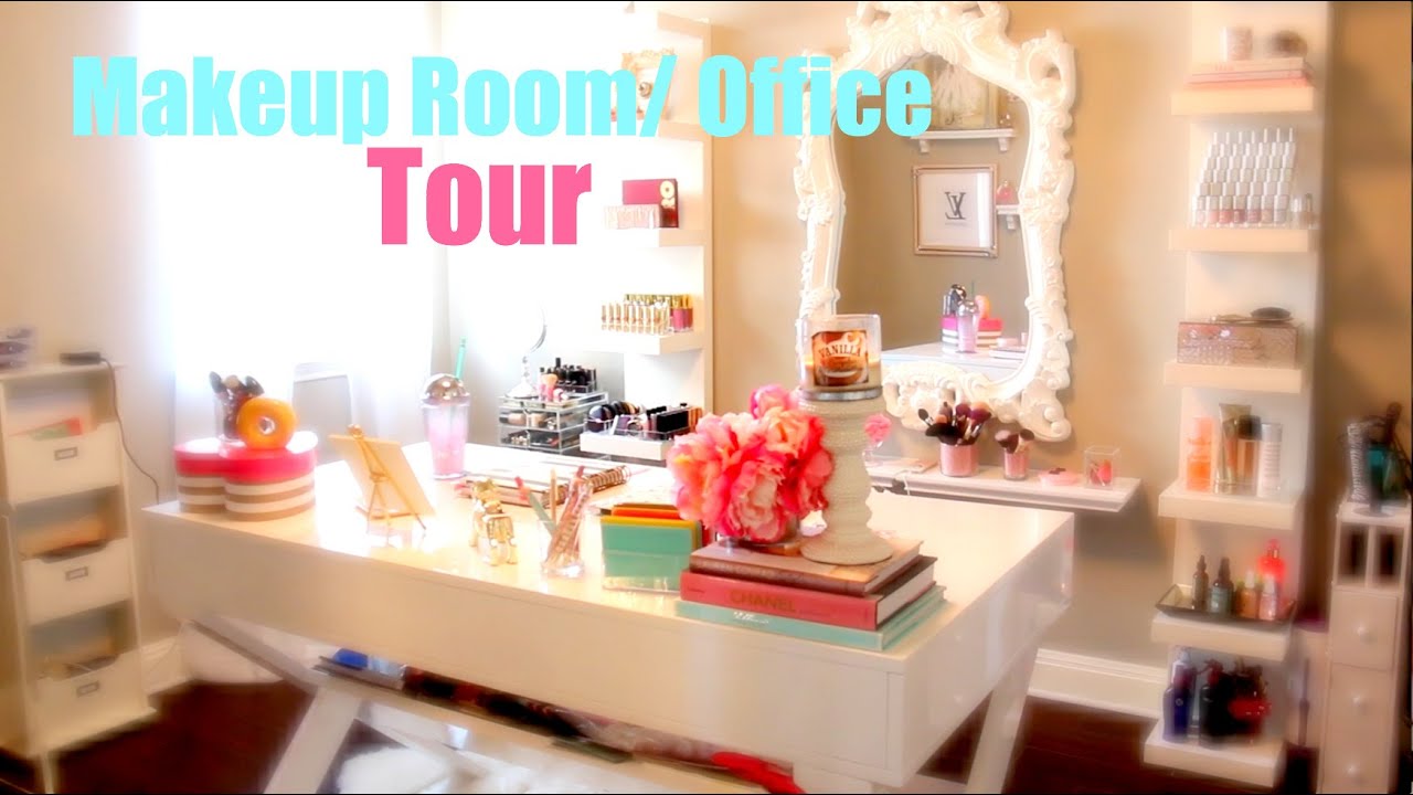 Room Tour Office Tour  Collab with BelindaSelene - MissLizHeart