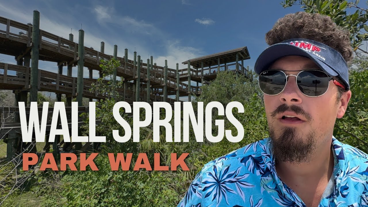 Exploring Nature at Wall Springs Park.
