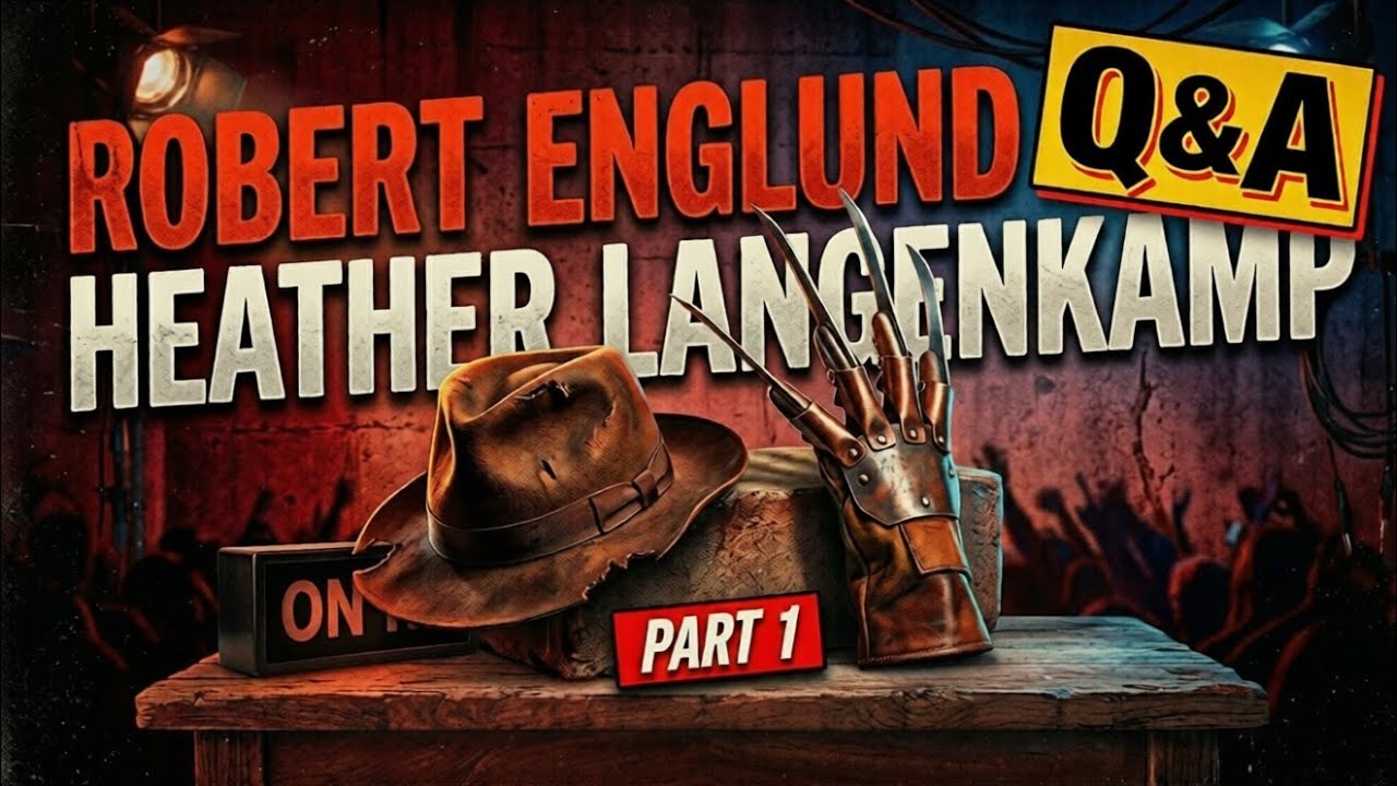 Robert Englund & Heather Langenkamp Q&A Part.1 2013.