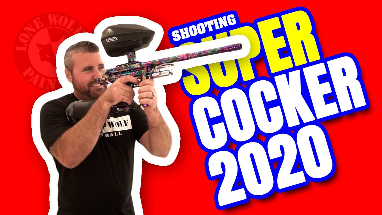 Shooting a Limited Edition SuperCocker 2020 | Autococker | Lone Wolf Paintball Michigan