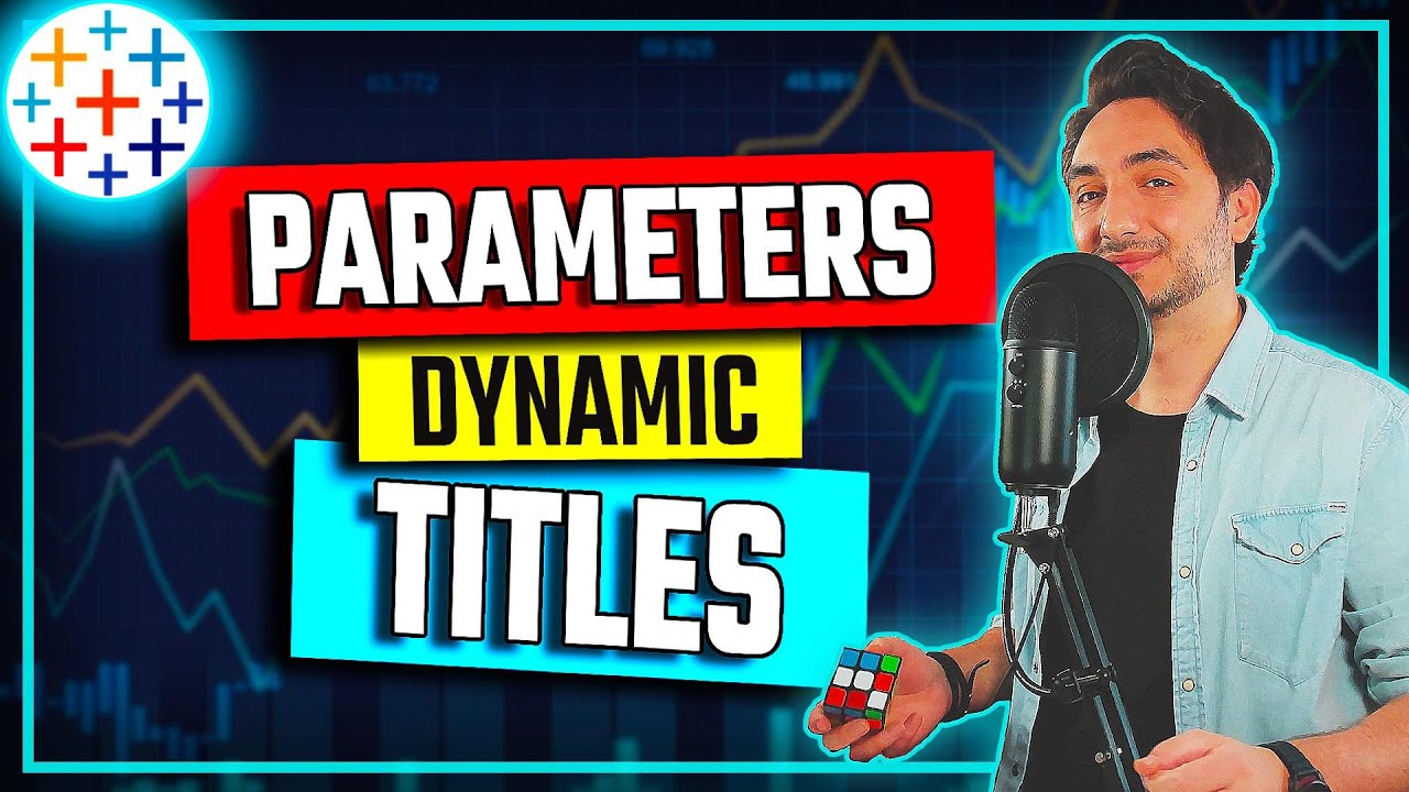 Dynamic Titles & Texts using Parameters | #Tableau Course #67
