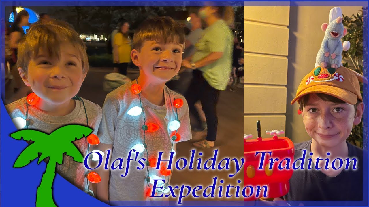 Olaf's Holiday Tradition Expedition 2021 - EPCOT Scavenger Hunt - Odd Prizes!