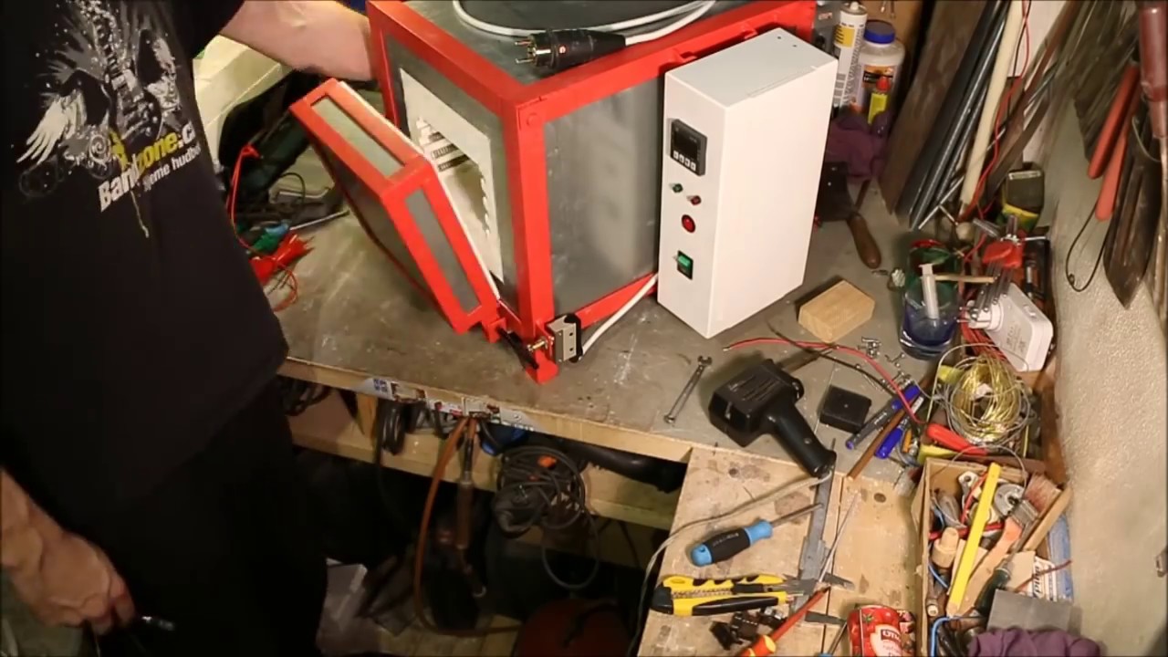 Handmade electric Heat Treating Oven for Knives - Pec na kalení nožů