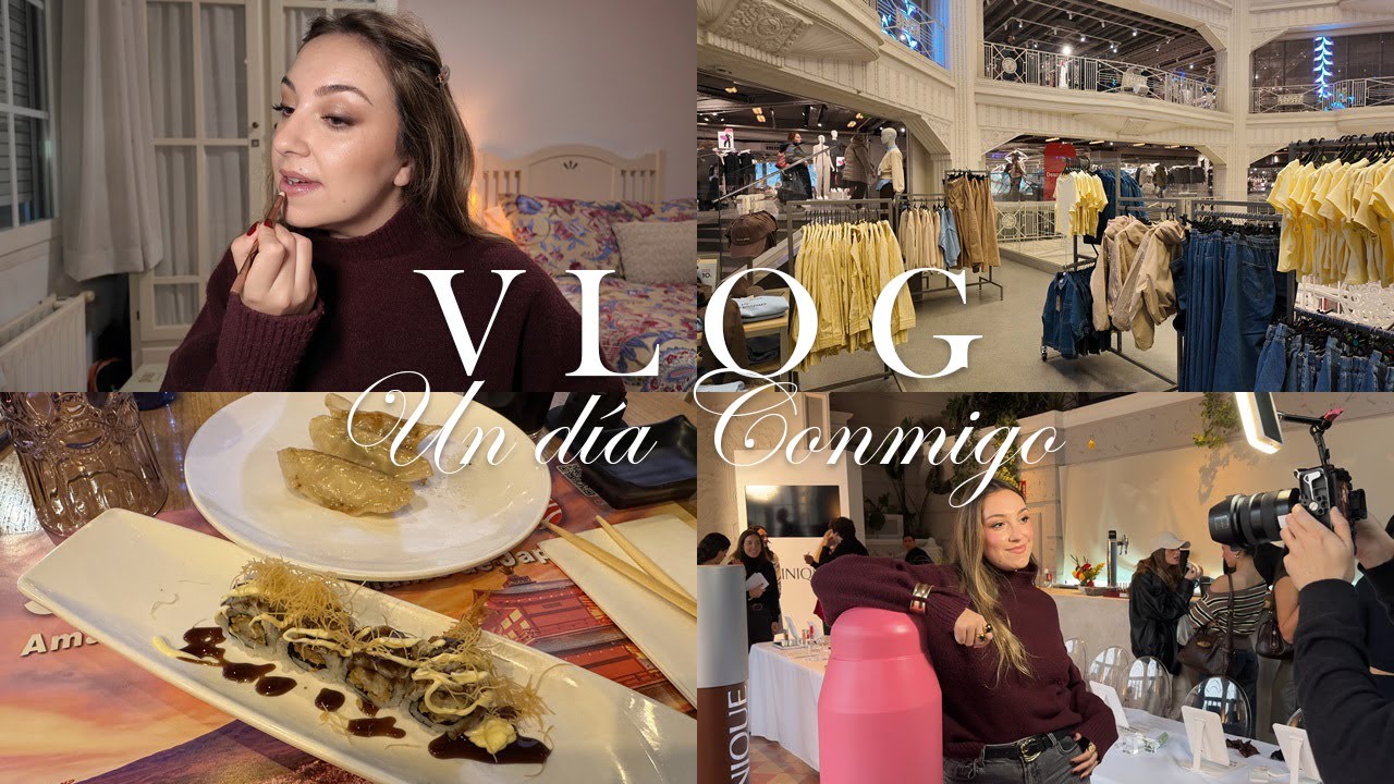💄💗 GRWM para ir a Madrid, tour por Primark, masterclass de Clinique, restaurante de sushi | VLOG
