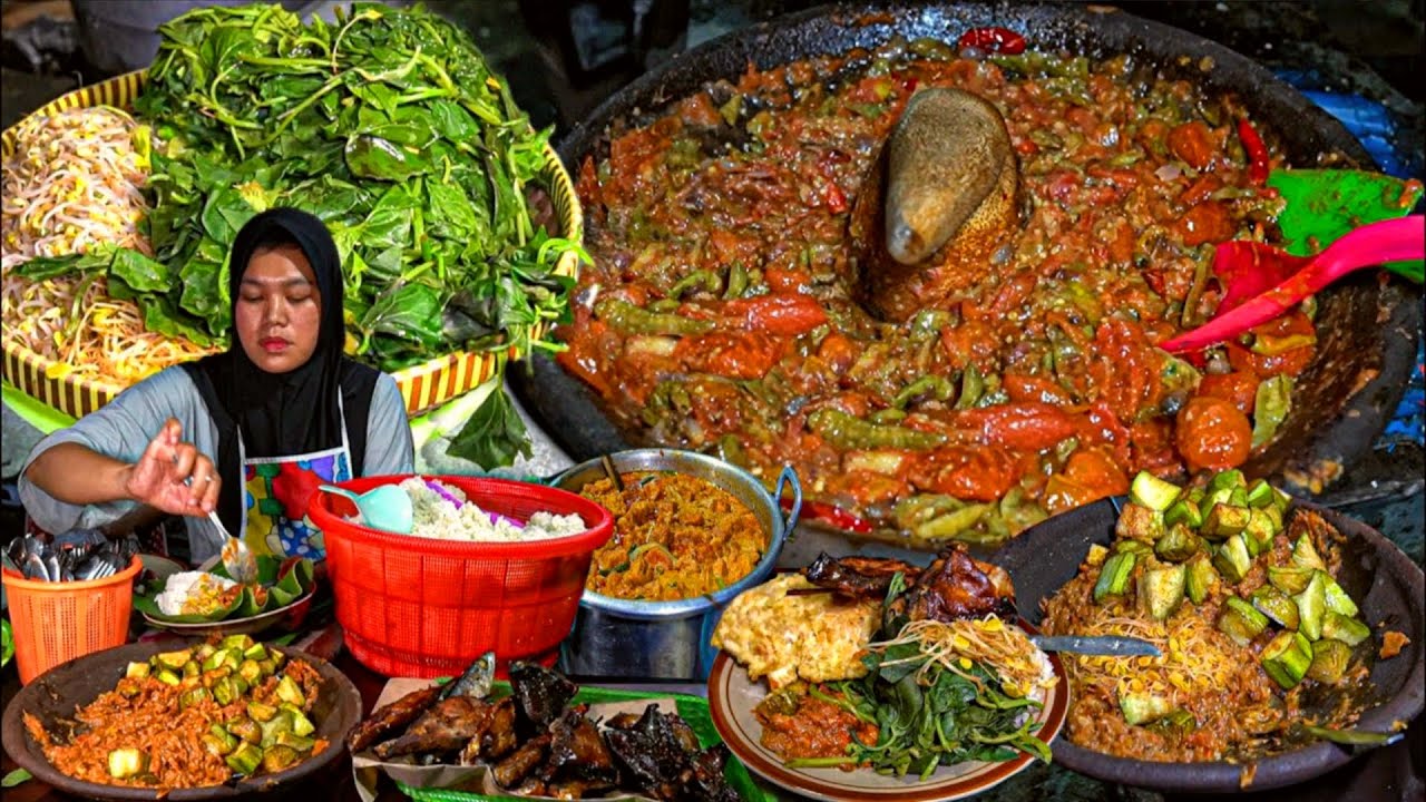 SAMBEL ULEG GODONG TELO PALING ENAK!! WARUNG TANPA NAMA TP MASIH PERSIAPAN SUDAH BANYAK YG NUNGGU