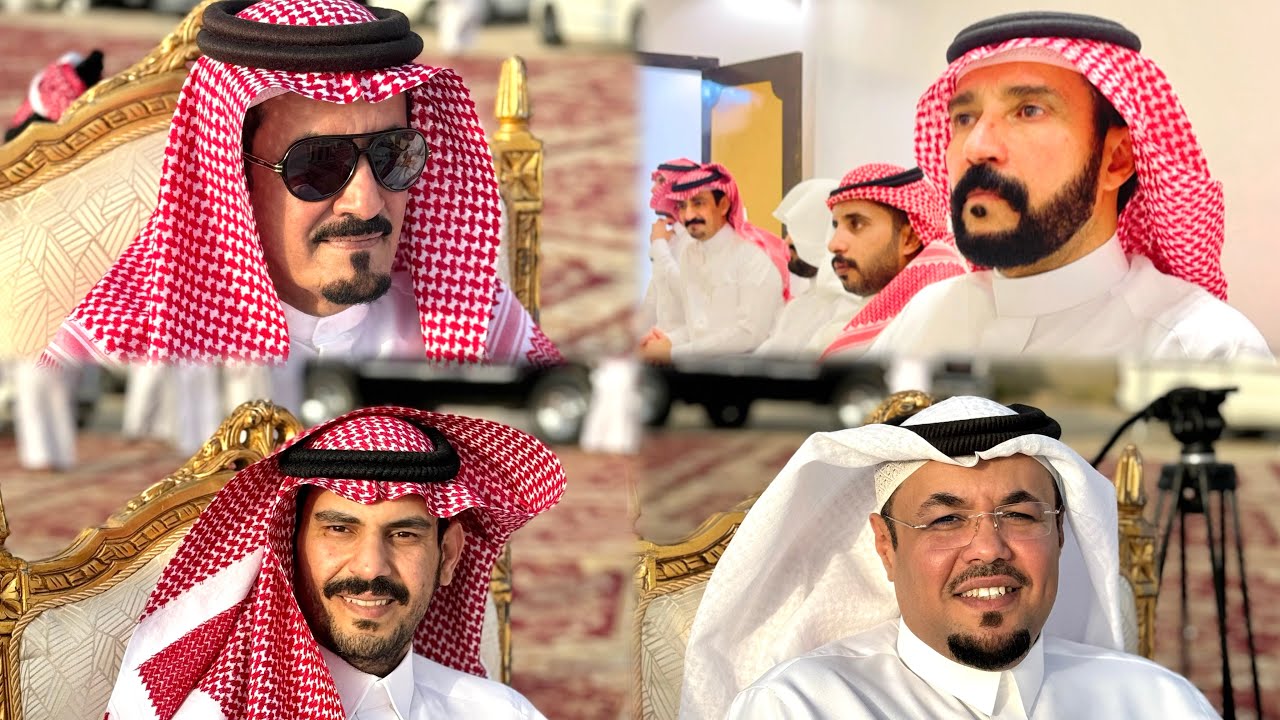 محاوره حماسيه هميل بن شرف عبدالله بن سويلم زعكان بن عيضه محمد بن وقيت ٢٨-١٢-١٤٤٥هـ حفل ال جومان
