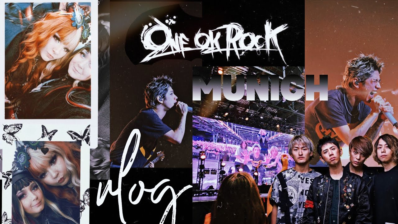 🌙ONE OK ROCK -DETOX TOUR | - EUROPE | MUNICH VLOG 