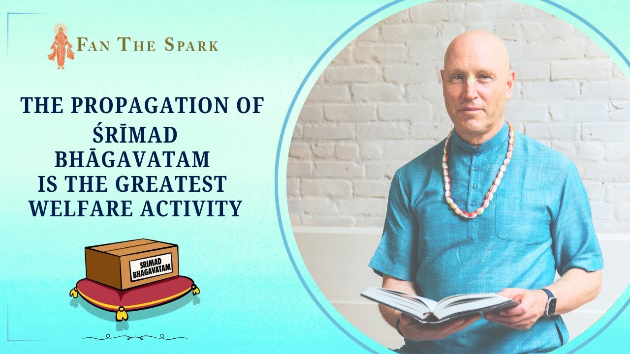 The Propagation of Srimad Bhagvatam is The Greatest Welfare Activity | HG Vaisesika Dasa | 07 Sep 25
