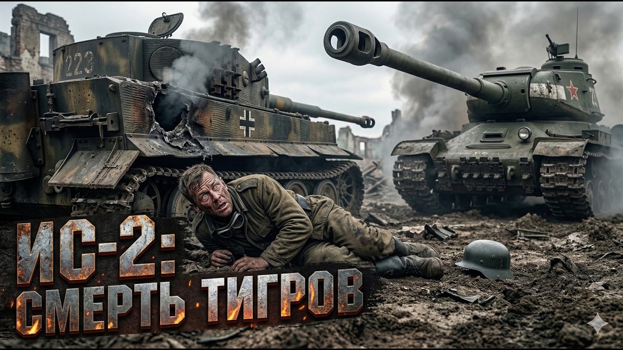 ИС-2 против «Тигра»: 122 миллиметра, которые сломали гордость Вермахта
