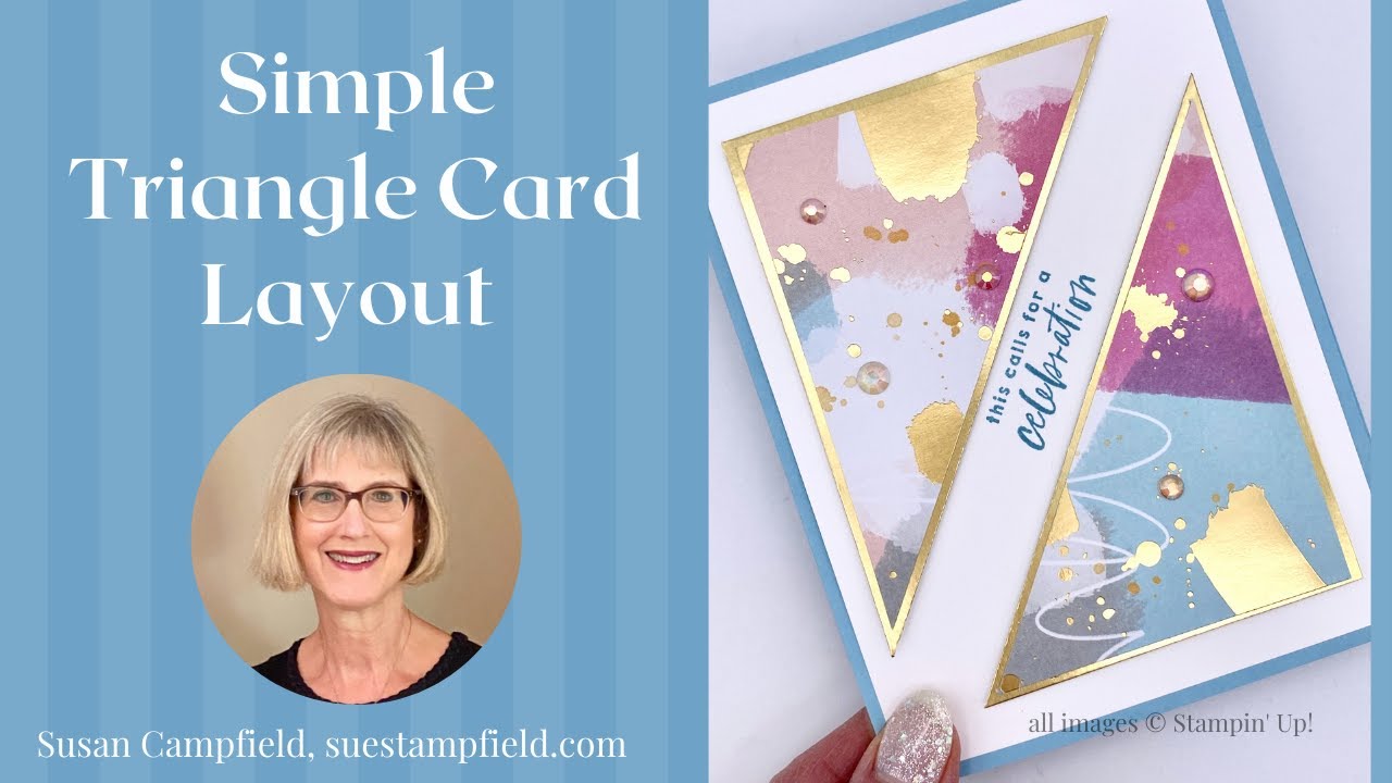 Simple Triangle Card Layout