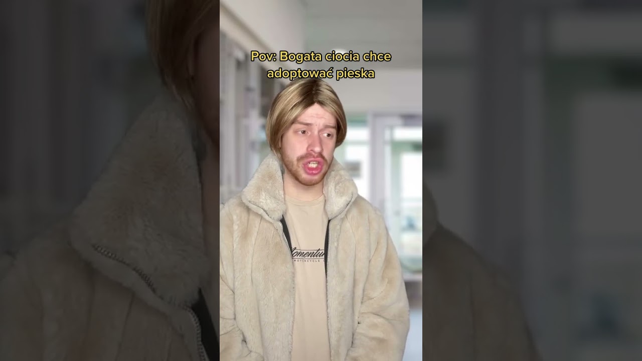 Bogata ciocia chce adoptować pieska #shorts