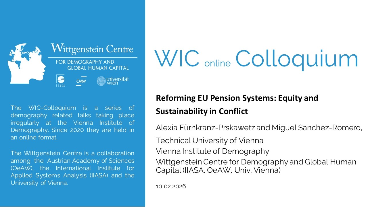 Reforming EU Pension Systems: Equity and Sustainability in Conflict