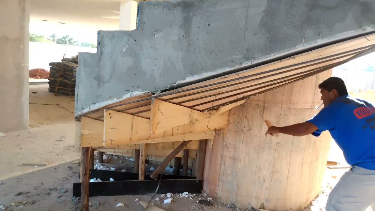 Como fazer uma Escada curvada