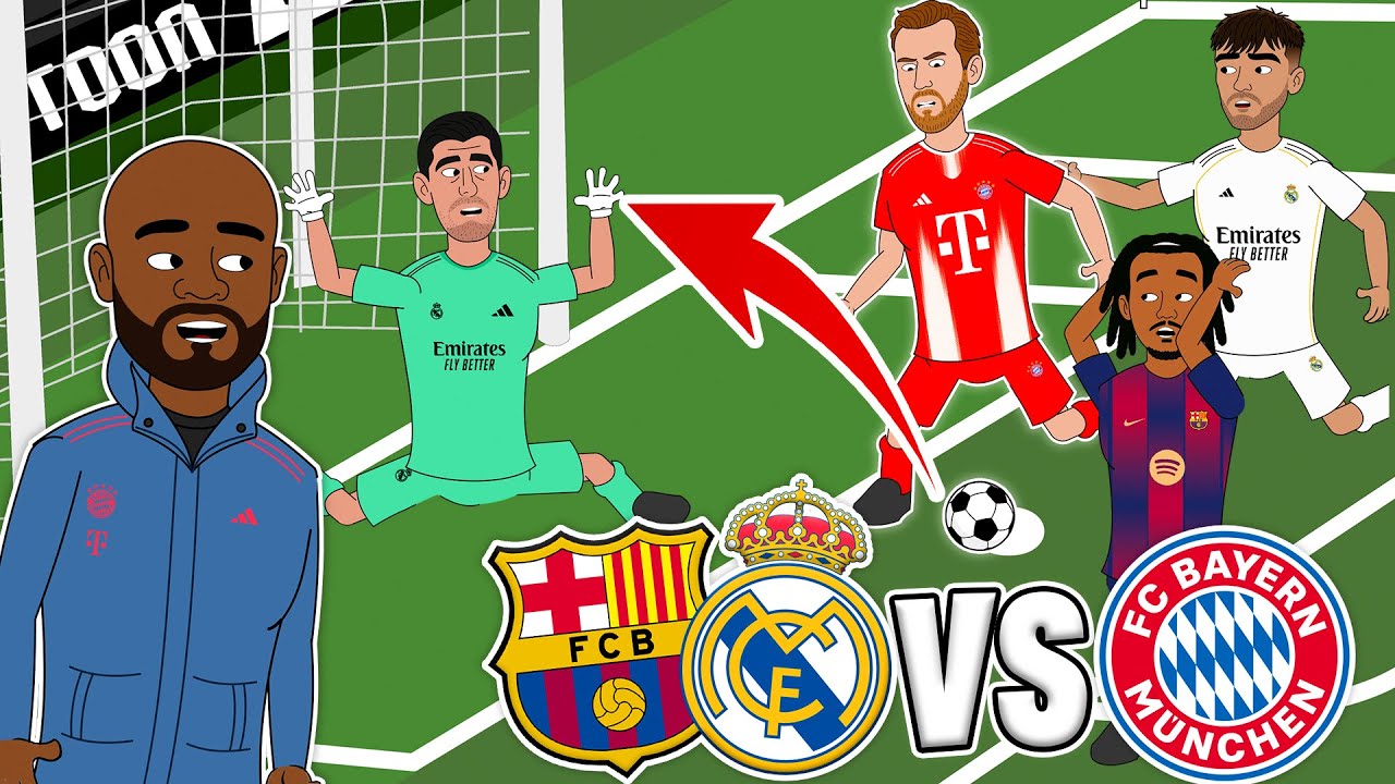 Bayern München gegen FC Barcelona und Real Madrid zusammen [Folge 2]
