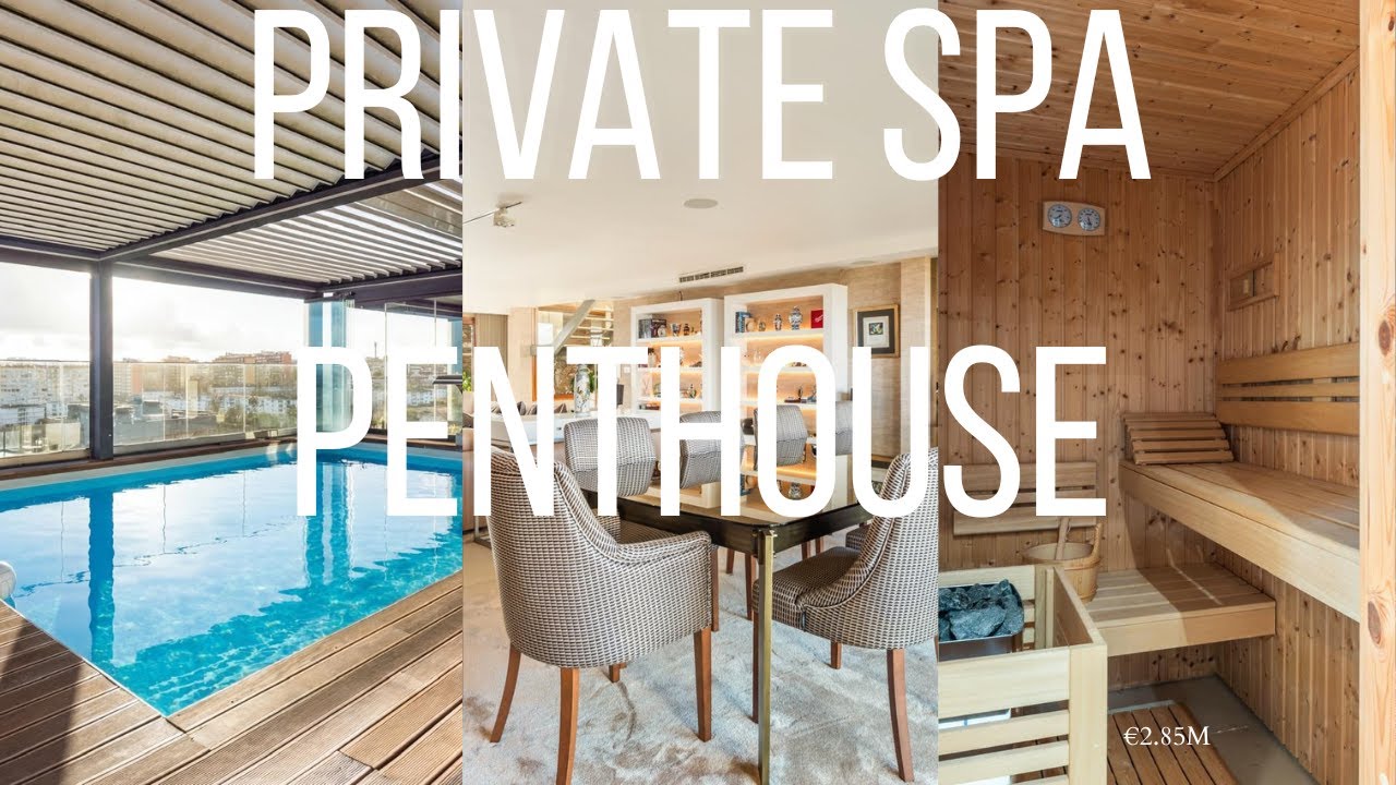 Luxury Parque das Nações Duplex Penthouse | Tejo Views | Private Indoor Pool + Spa | 4-Car Garage