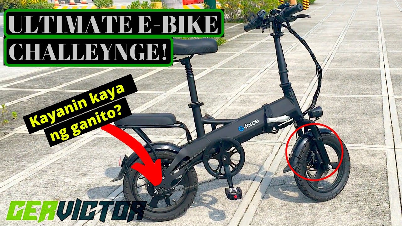 G-Force F14 Folding E-Bike (Real Life Test and Honest Review)