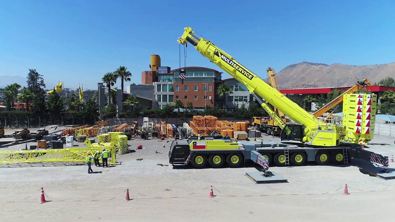 Grúa Liebherr LTM-1450-8.1 / Multiservice