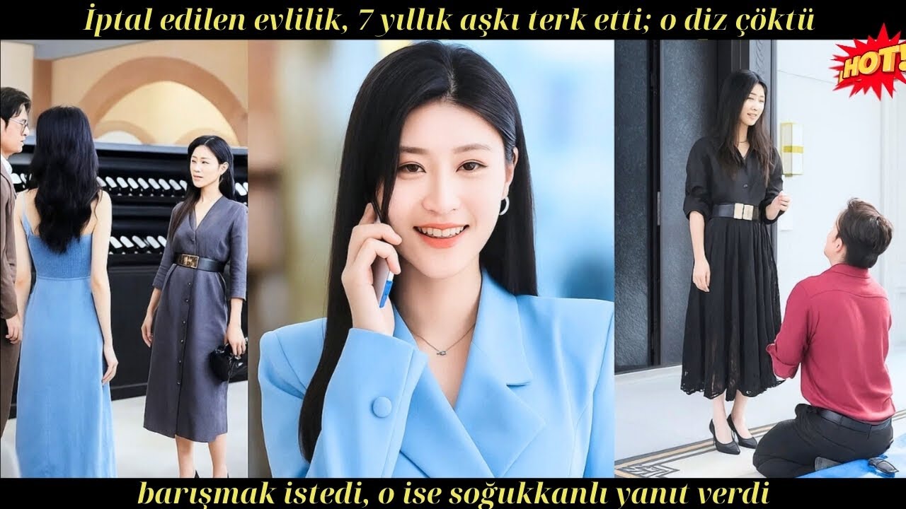 İptal edilen evlilik, 7 yıllık aşkı terk ettio diz çöktübarışmak istedio ise soğukkanlı yanıt verdi