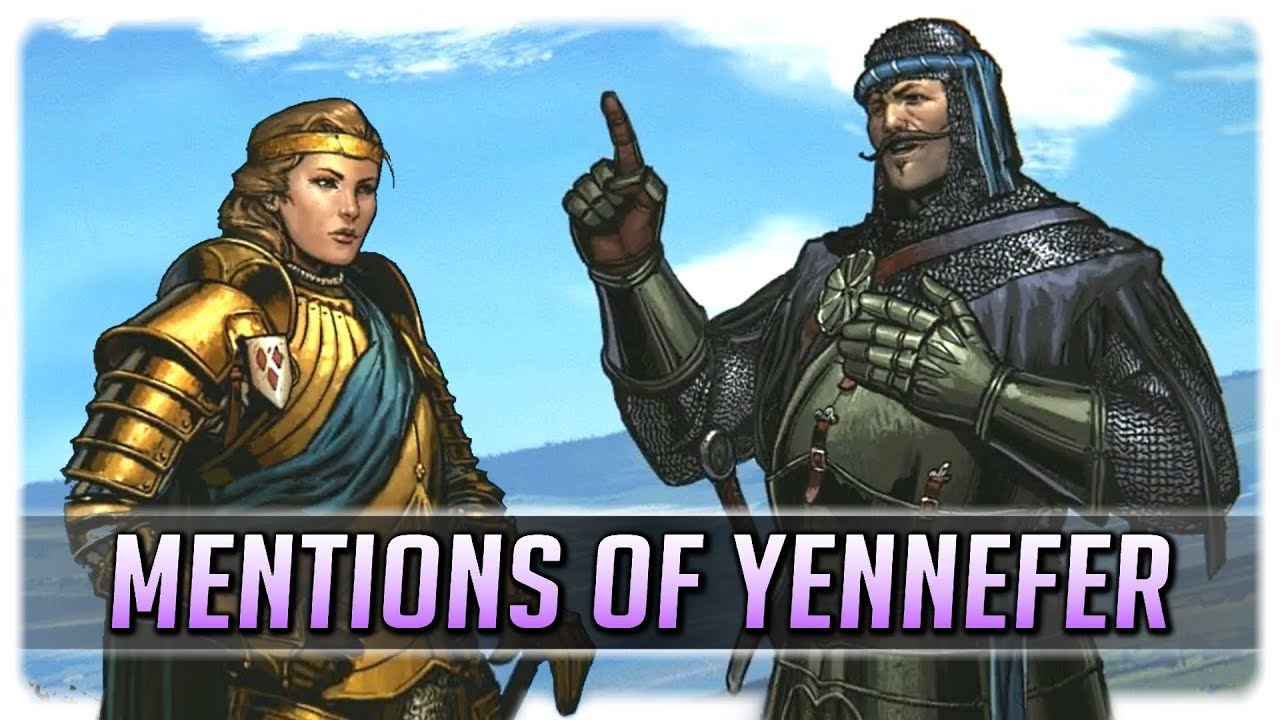 Recruit Eyck of Denesle, He Mentions Yennefer and Saskia's Father - Thronebreaker: The Witcher Tales