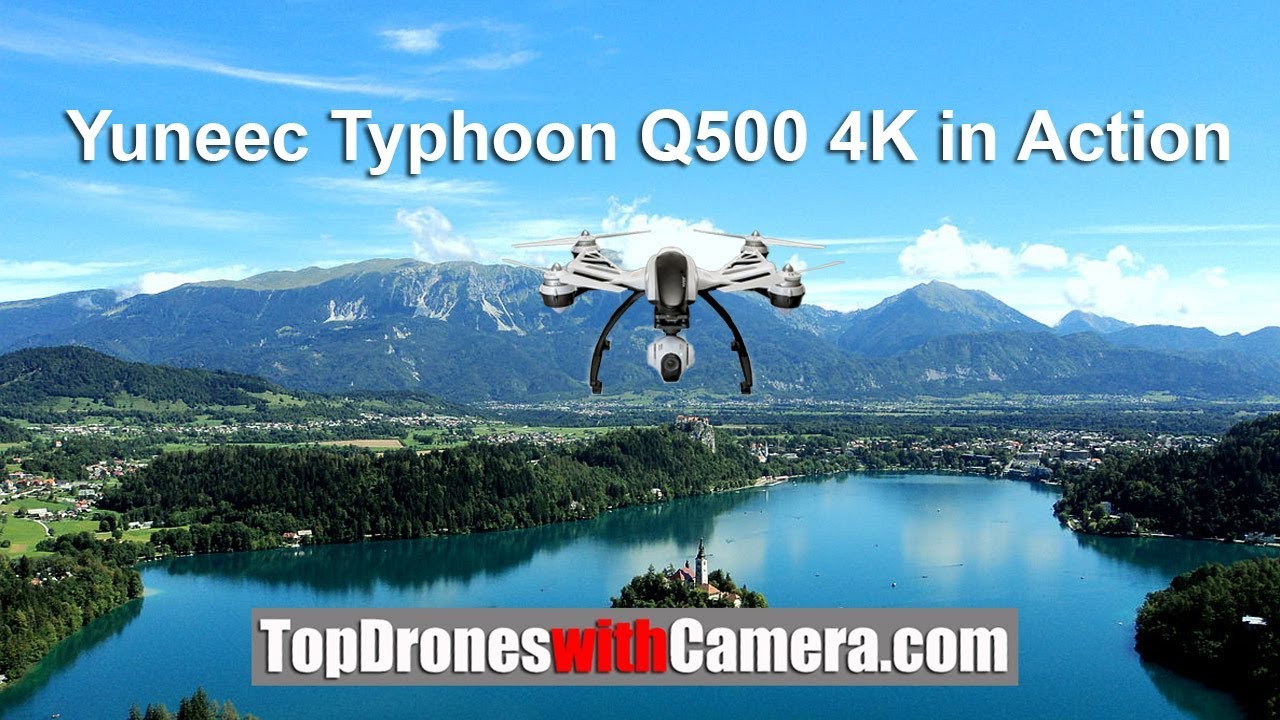 Review Yuneec Typhoon Q500 4K Drone in Flight