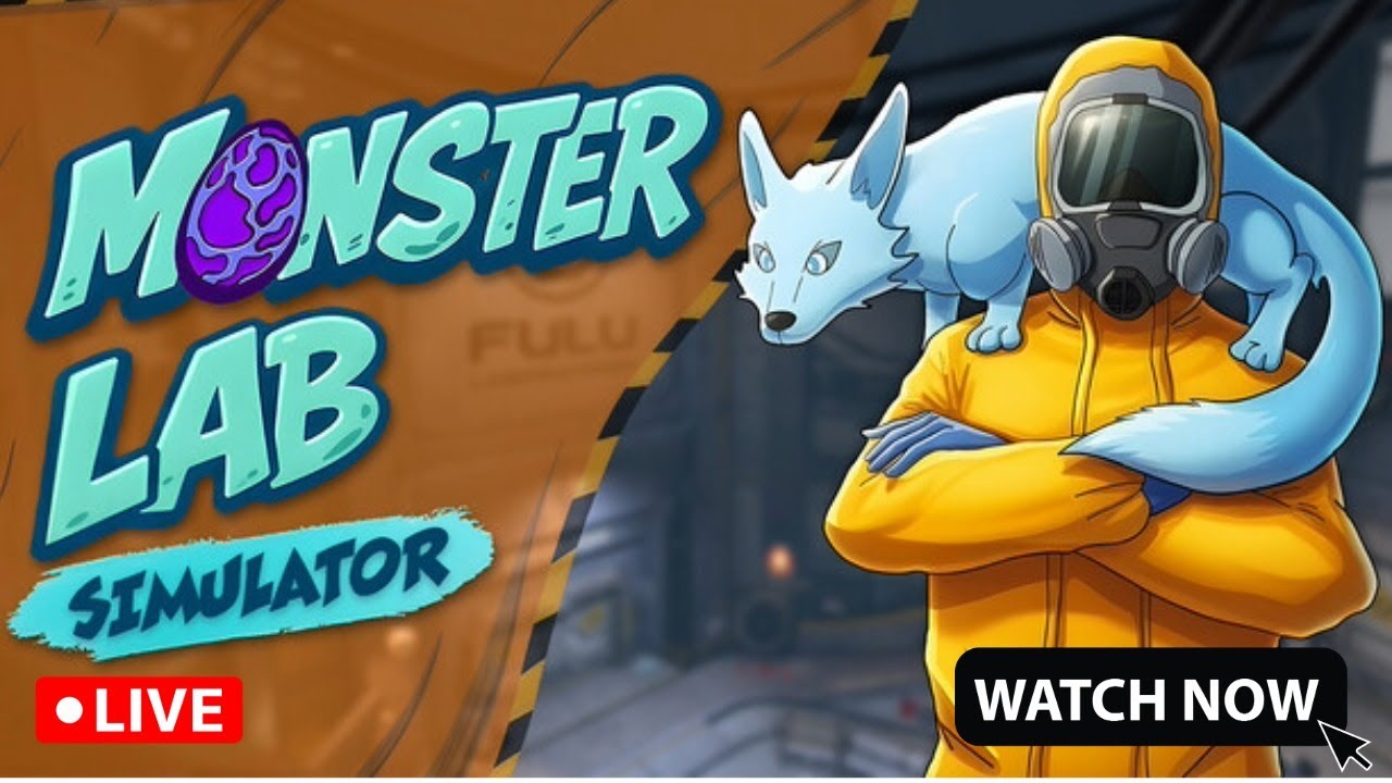 LIVE  Monster Lab Simulator FIRST LOOK JUST RELEASED ON PC