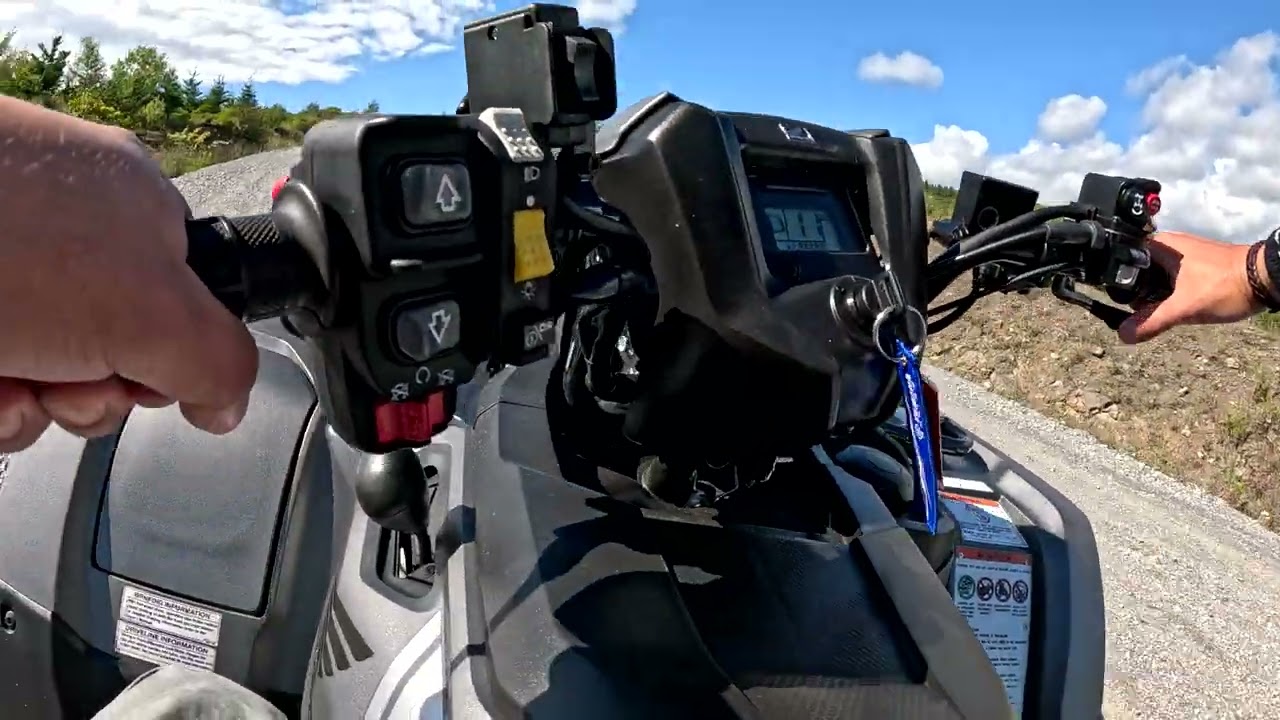 2025 honda Rubicon 520 Cruise with my gf part