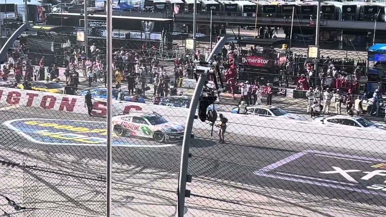 Brad Keselowski’s burnout