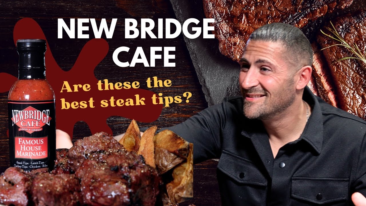 The BEST Steak Tips in New England? We Visited Chelsea's Legendary New Bridge Cafe!