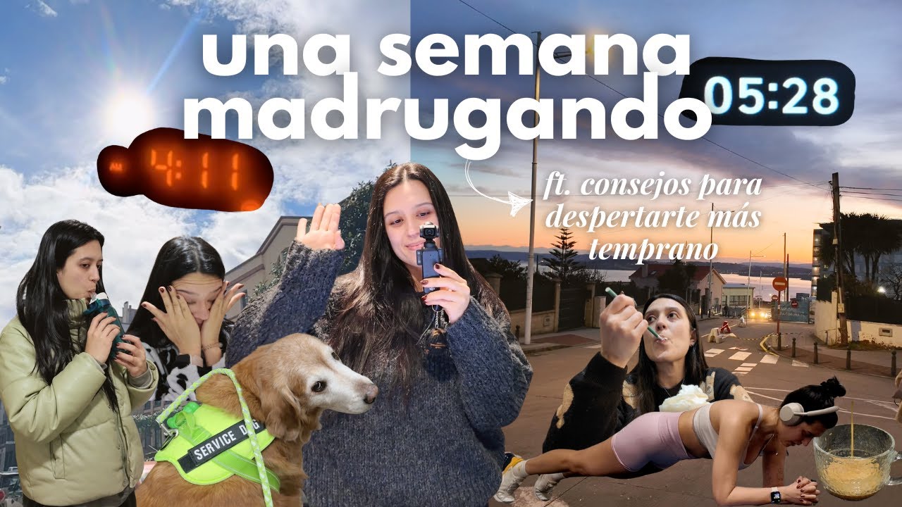 Acompáñame a madrugar + tips para despertarte temprano sin morir en el intento ☕️