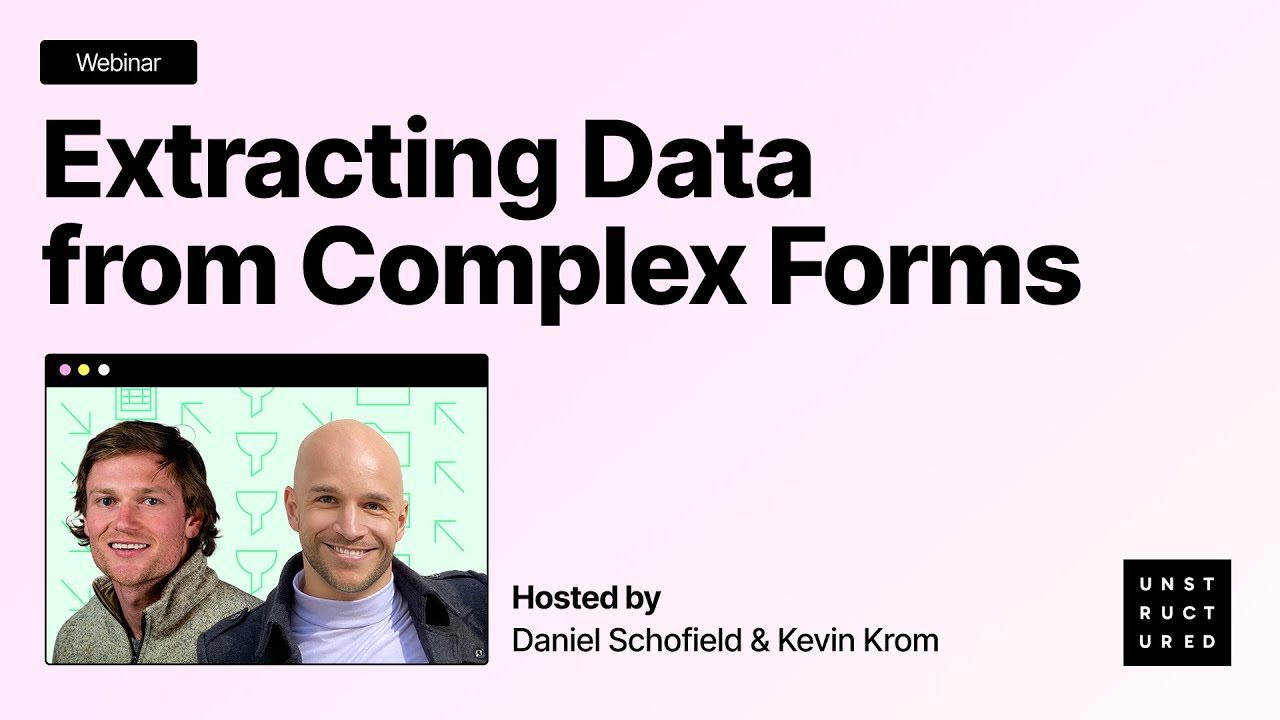 Webinar: Extracting Data from Complex Forms: Unlocking Business-Critical Information