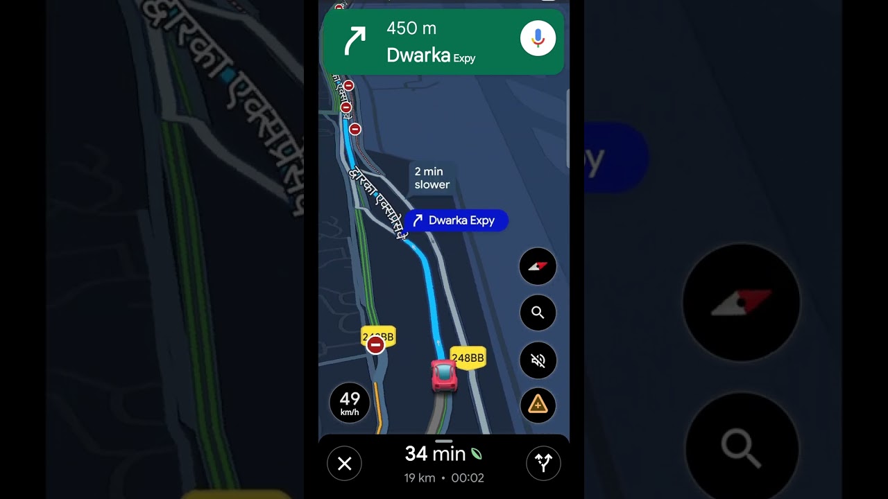 Mantra on the Highway: #nexon #googlemaps #dailycommute #tata #haribol