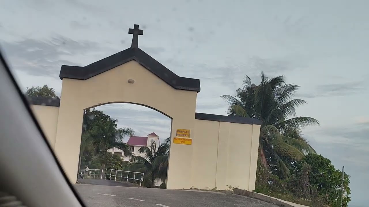 Drive to Mount St. Benedict, Tunapuna, Trinidad 