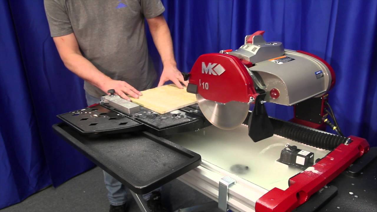 MK TX 4 Tile Saw - features and demo