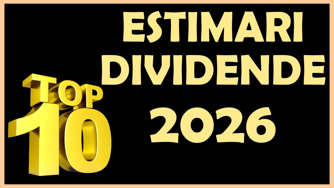 Estimari dividende 2026 la BVB