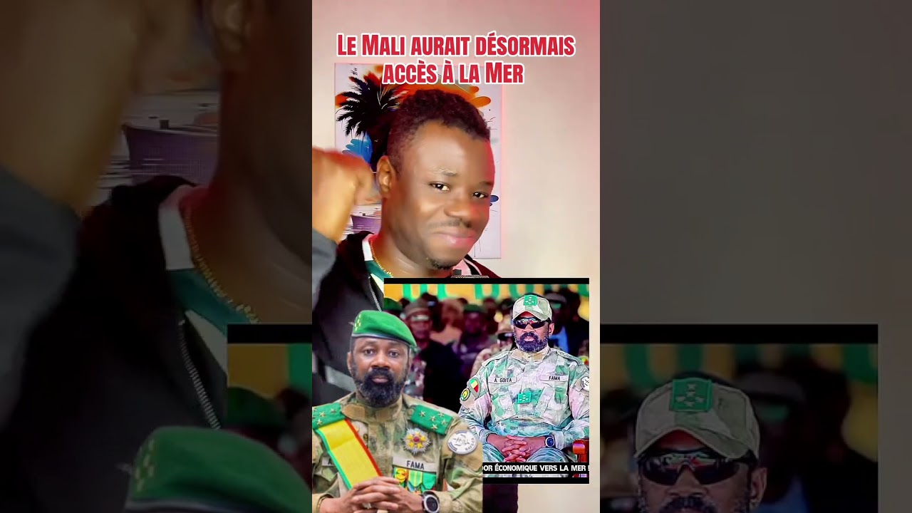 Le Mali aura accès à la Mer grâce à Assimi GOÏTA 