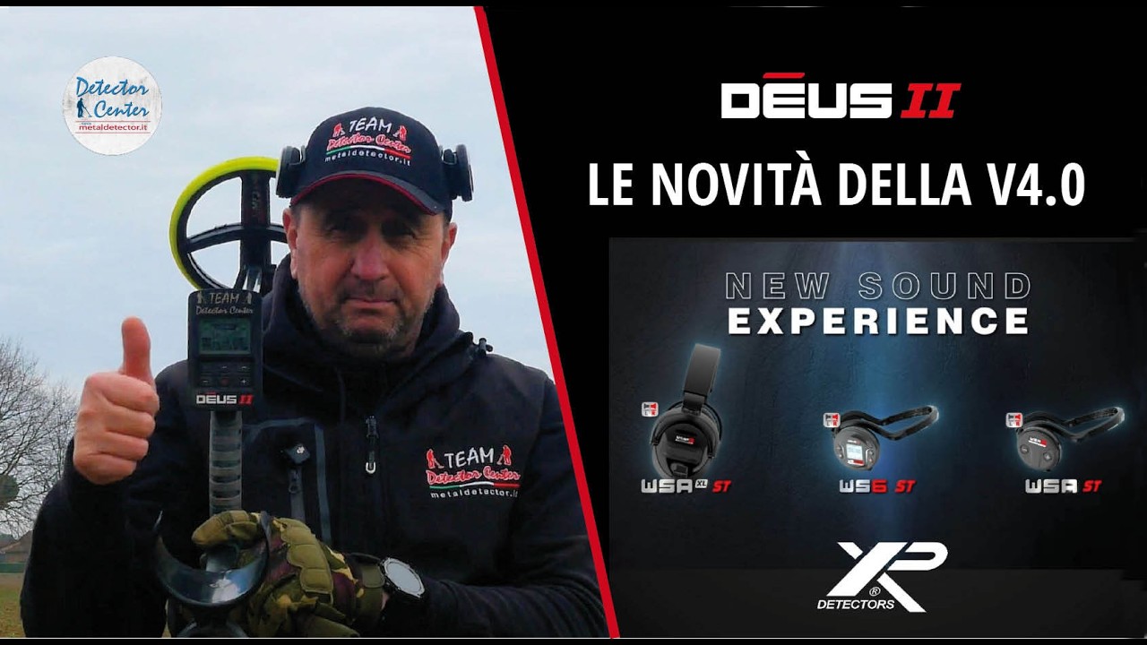 XP DEUS II V4.0: cuffie wireless stereo e audio spiegati | Detector Center